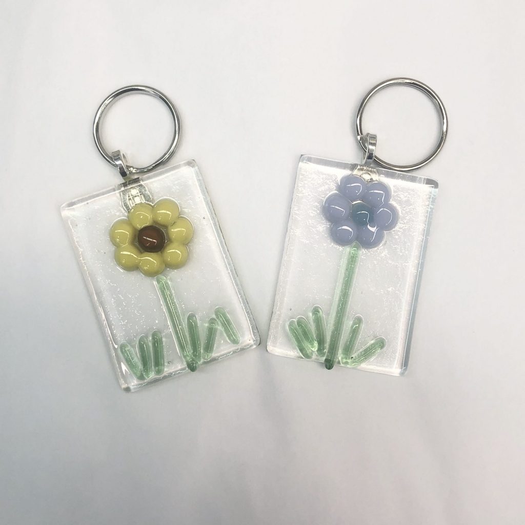 flower key chains