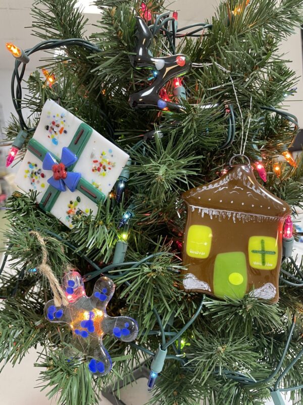 Christmas in July - Fused Glass Ornaments 7/29