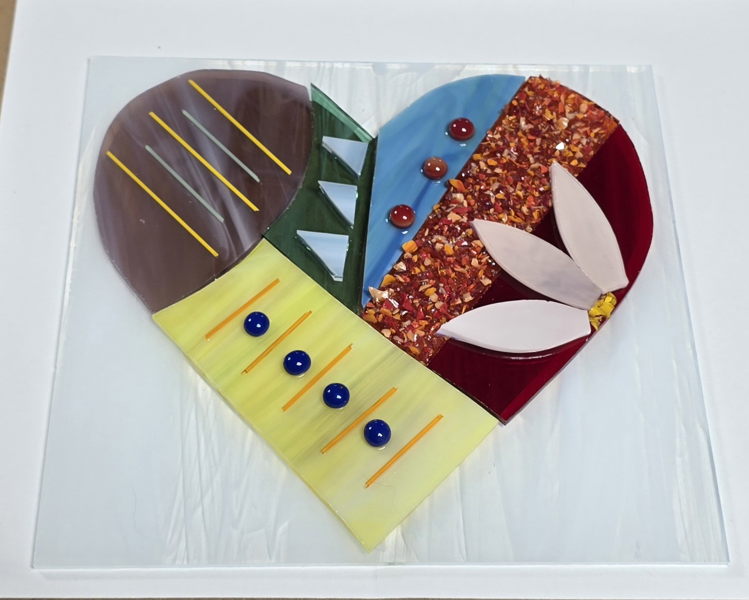 Fused Heart Quilt 2/12