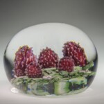 Strawberries Paperweight – Mt. Washington Glass Works Photo of Strawberries Paperweight – Mt. Washington Glass Works
