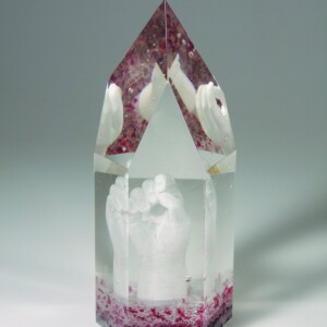 Crystal Annalisa, 1990 (glass sculpture)
