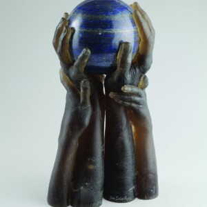 Caretaker Too, 2002 (cast glass sculpture)