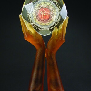 Estrella, 2007 (cast glass sculpture)