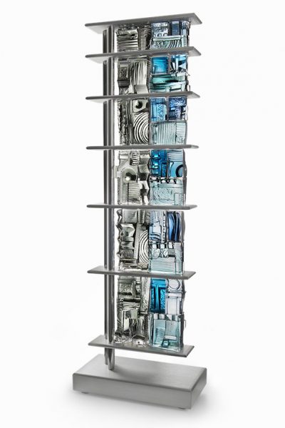 Building Skyward V, 2023. On loan from the Collection of Stephen Jurkovic and Patricia Reagan.